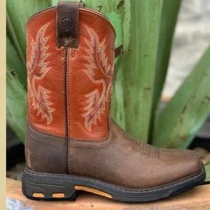 Ariat kids tombstone boot